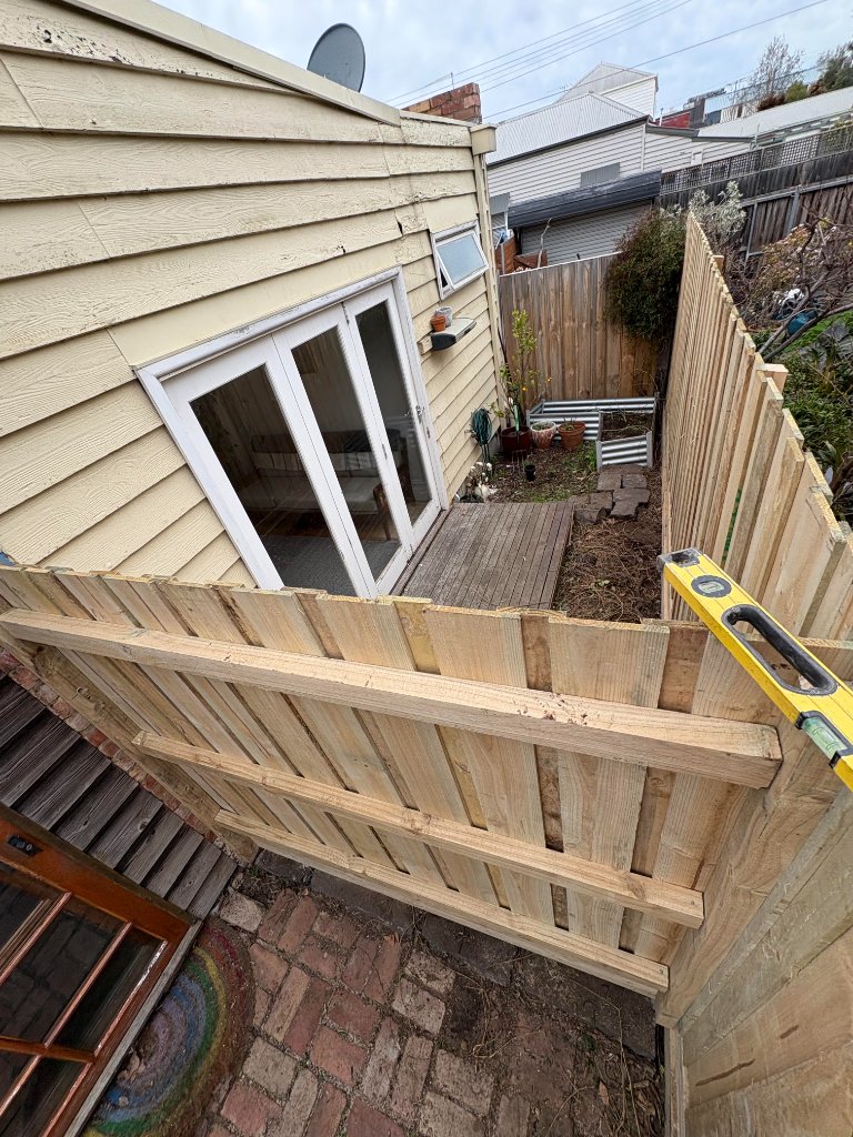 Timber fence installation Perth