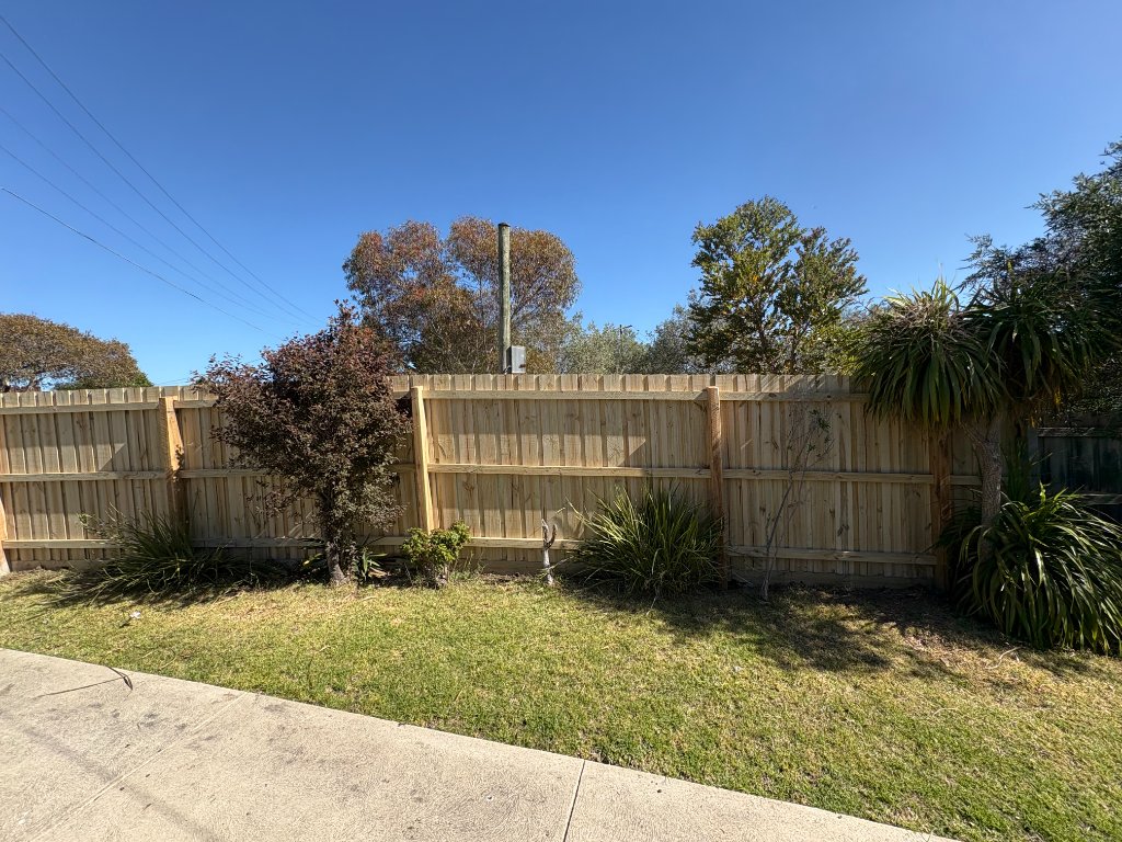 Timber paling fence Perth