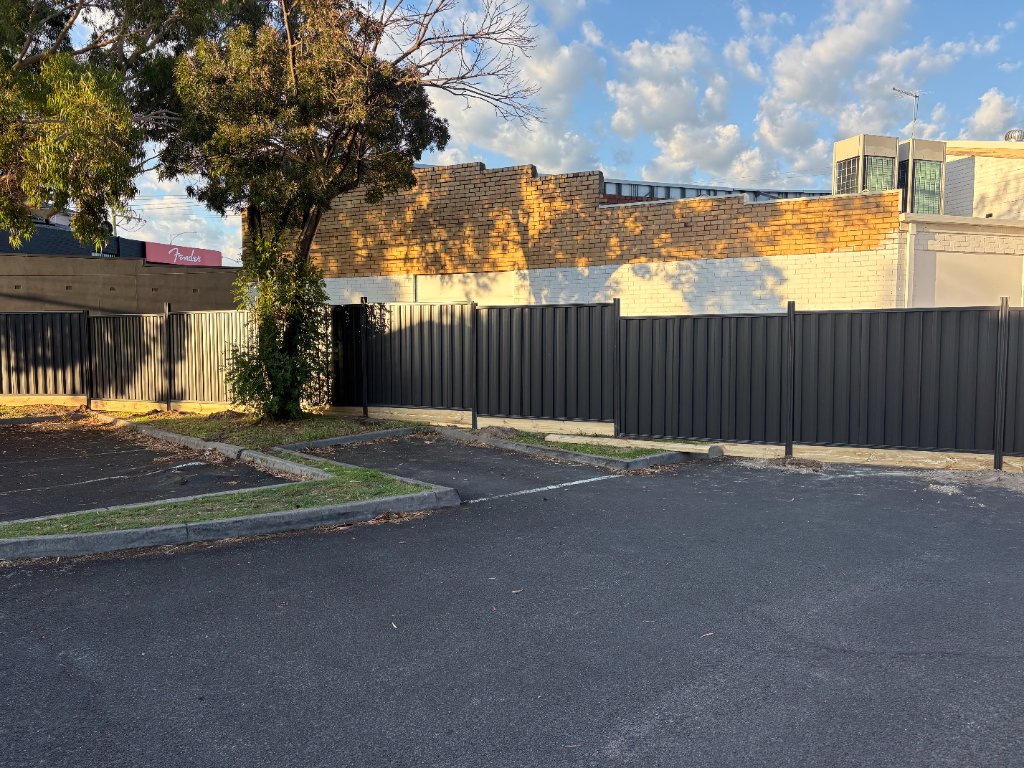 Colorbond fencing commercial Perth