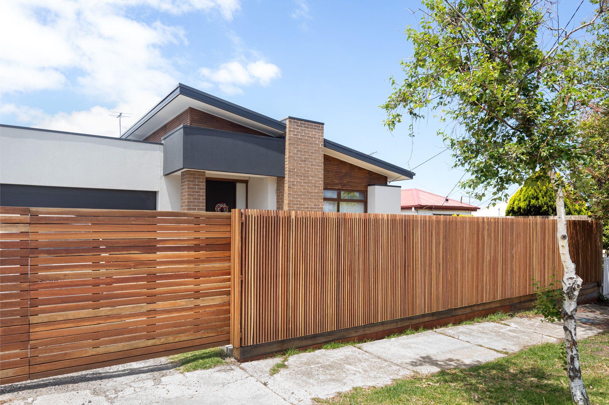 Hardwood timber fencing project Perth