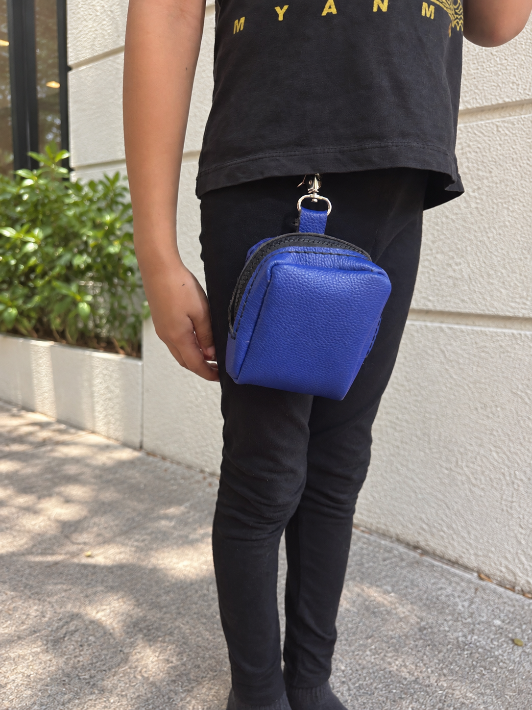 The small bag — handsewn leather