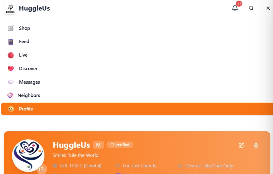 HuggleUs community