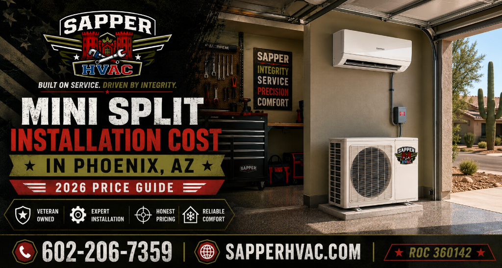 Mini Split Installation Cost in Phoenix, AZ | 2026 Price Guide