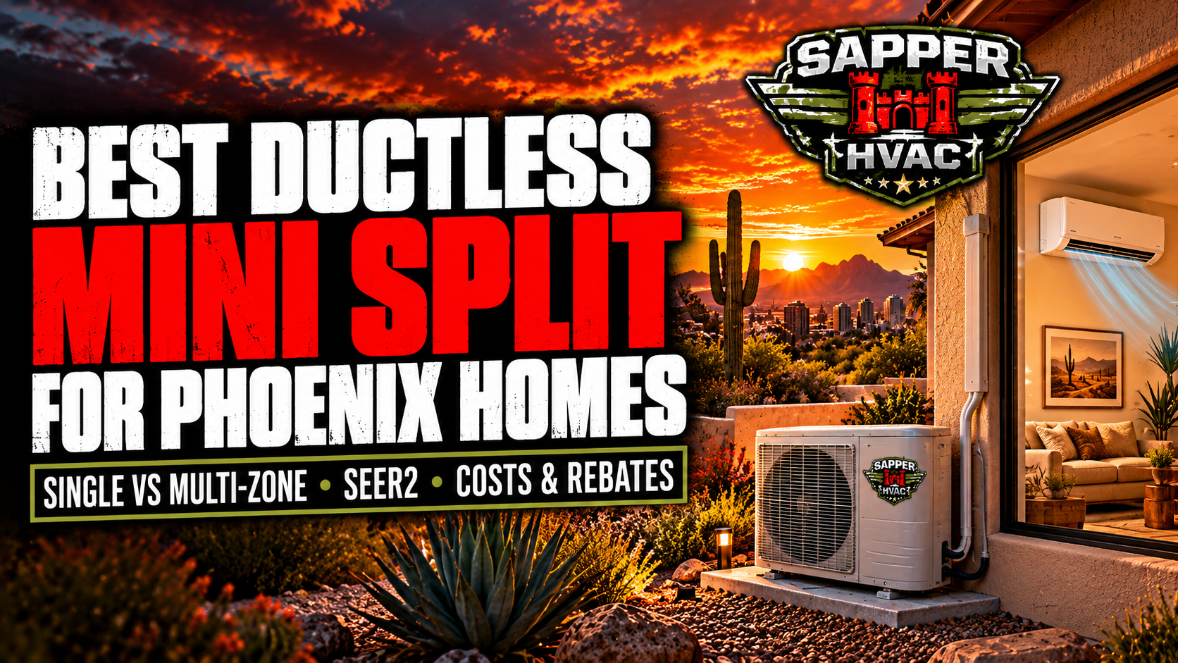 Best Ductless Mini Split System for Phoenix Homes