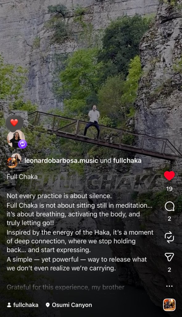 Full Chaka Erfahrung – Instagram