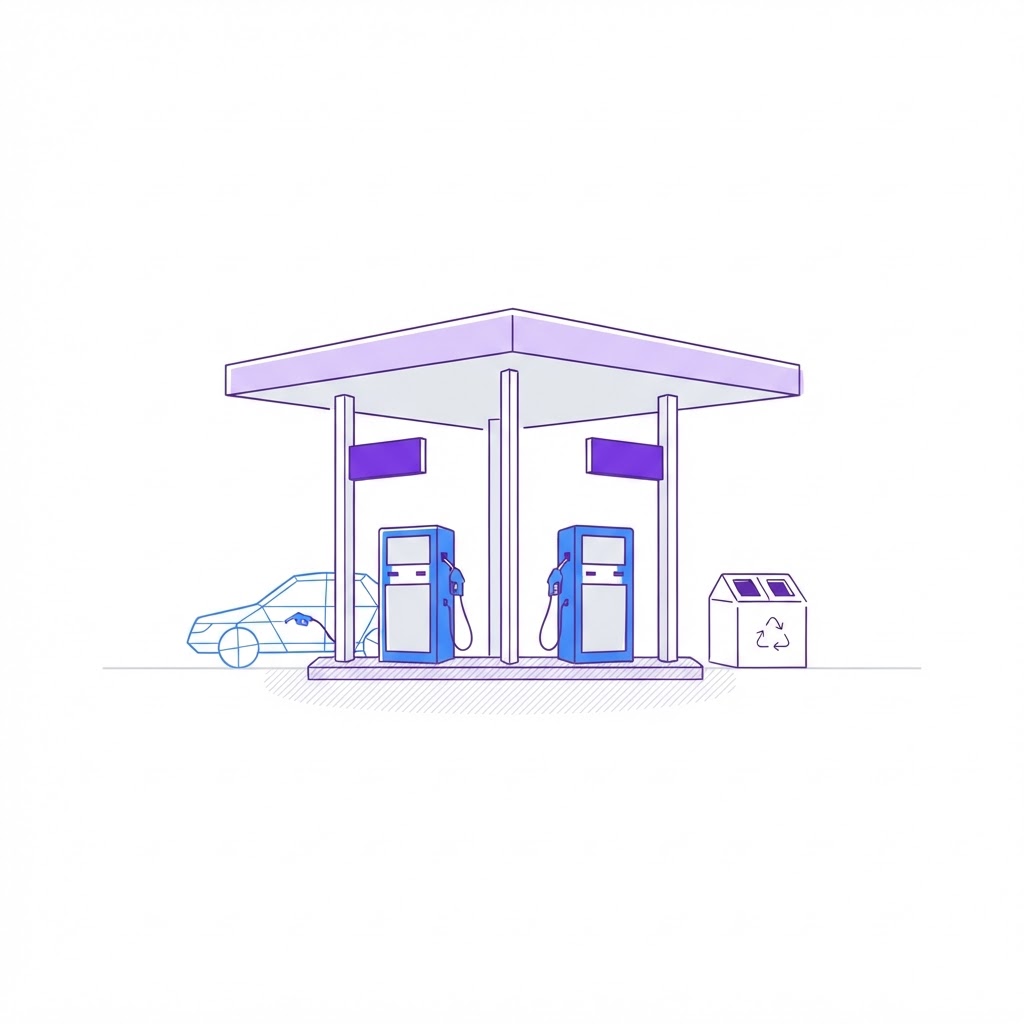 Gas stations