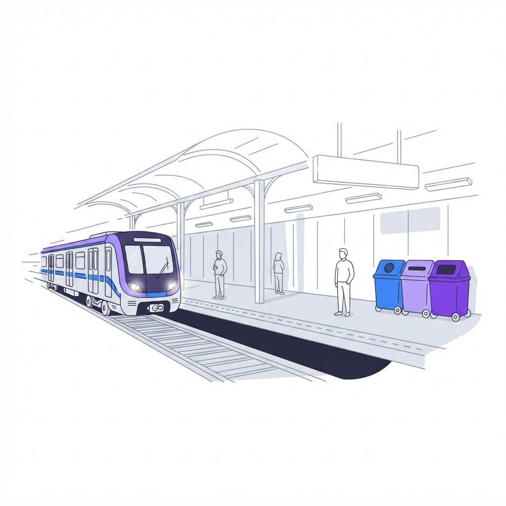 Subway stations