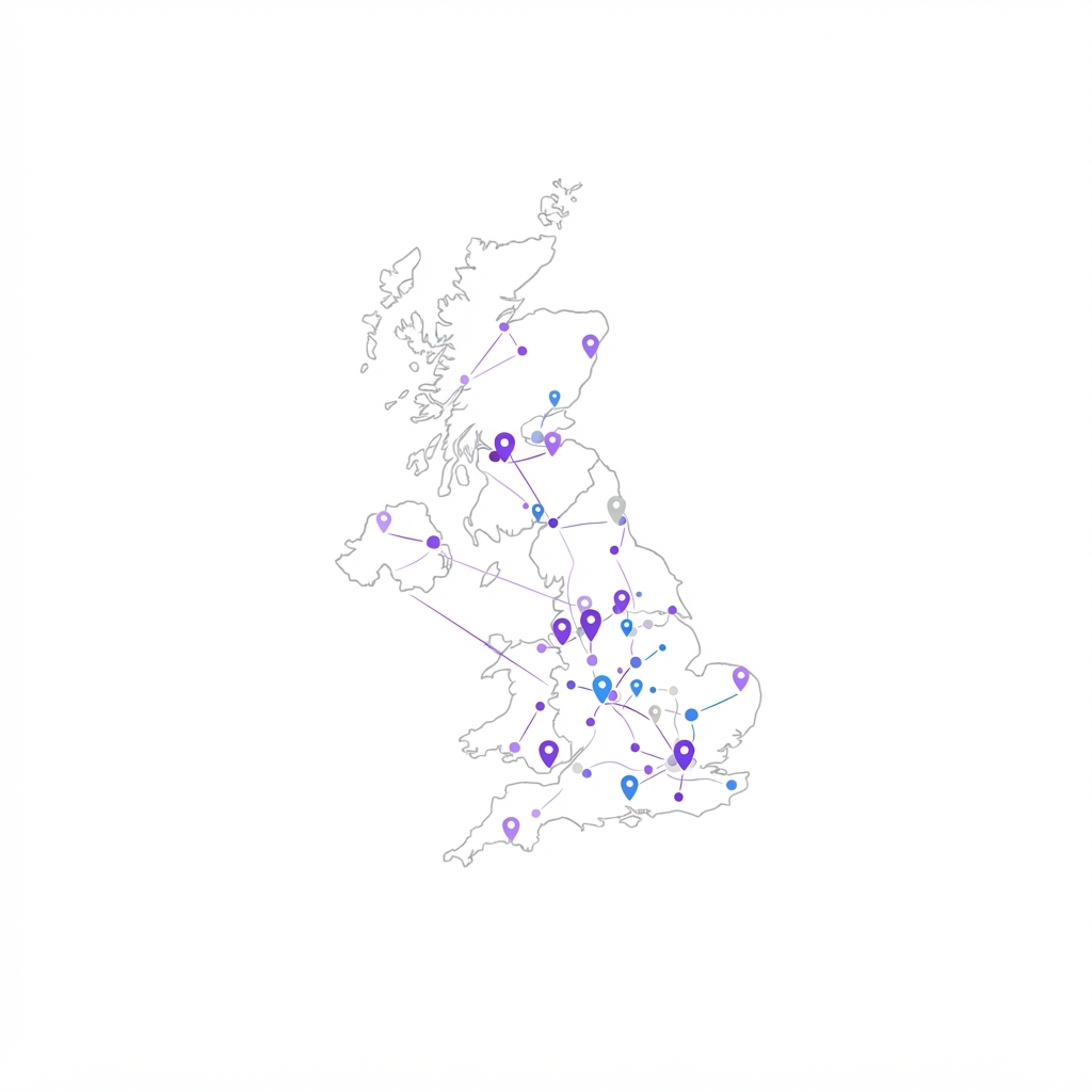 Reborn RVM network across the UK