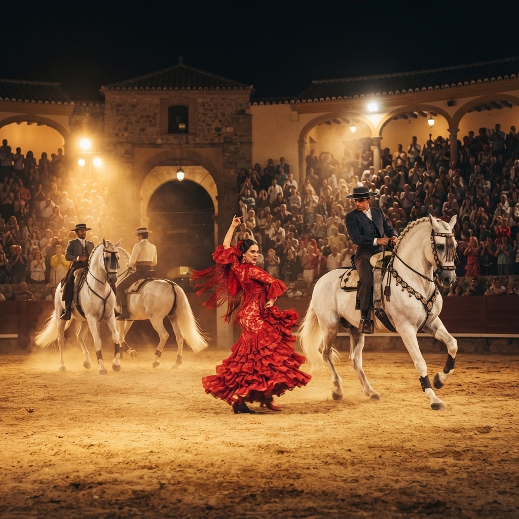 Espectáculo de Caballos y Flamenco