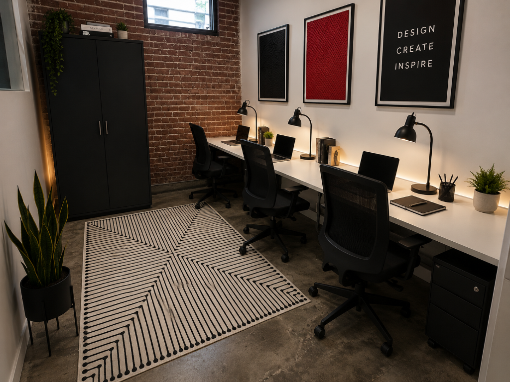 Design-forward shared office