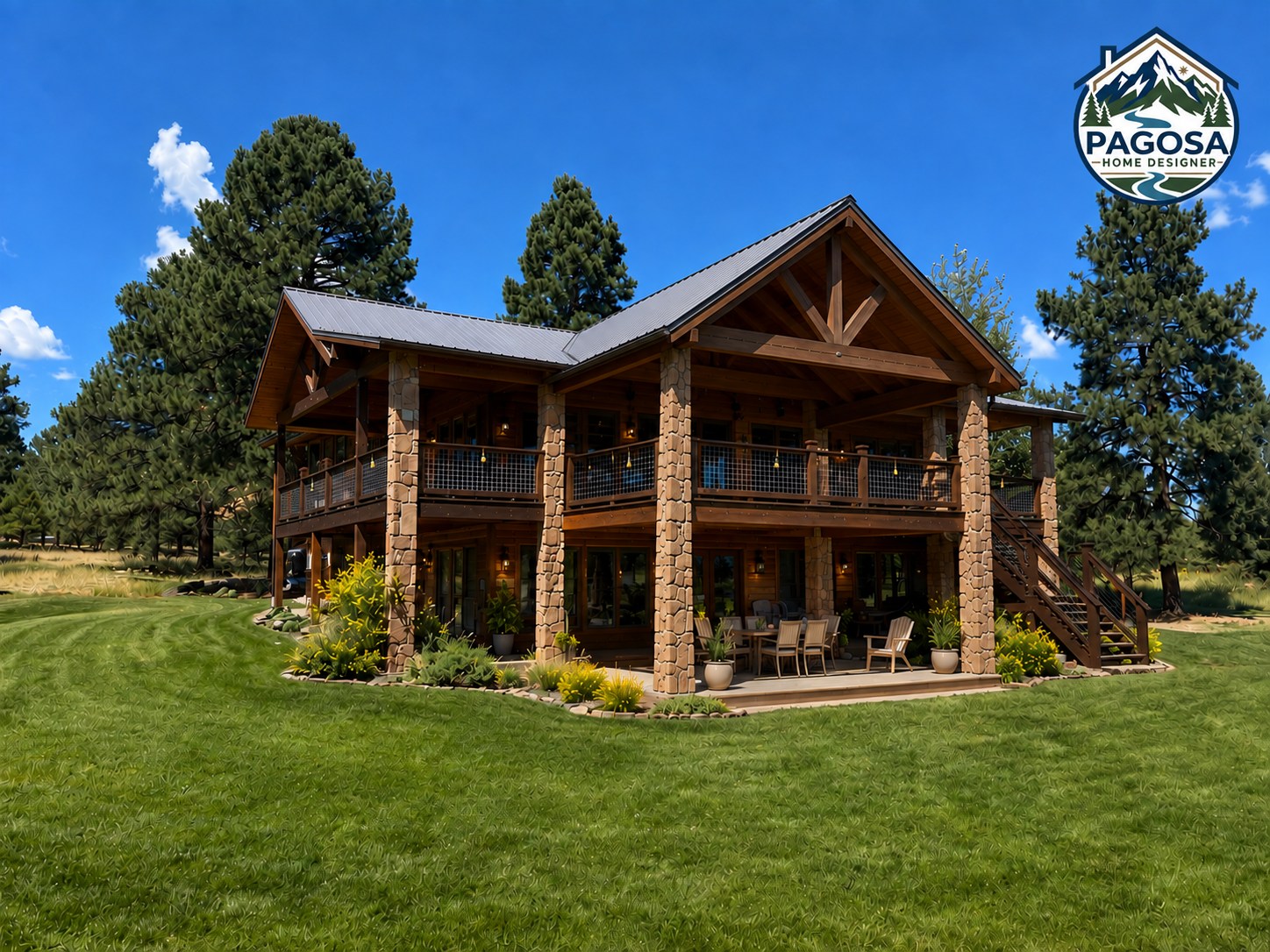 Coronado - Mountain Contemporary — Plan 1