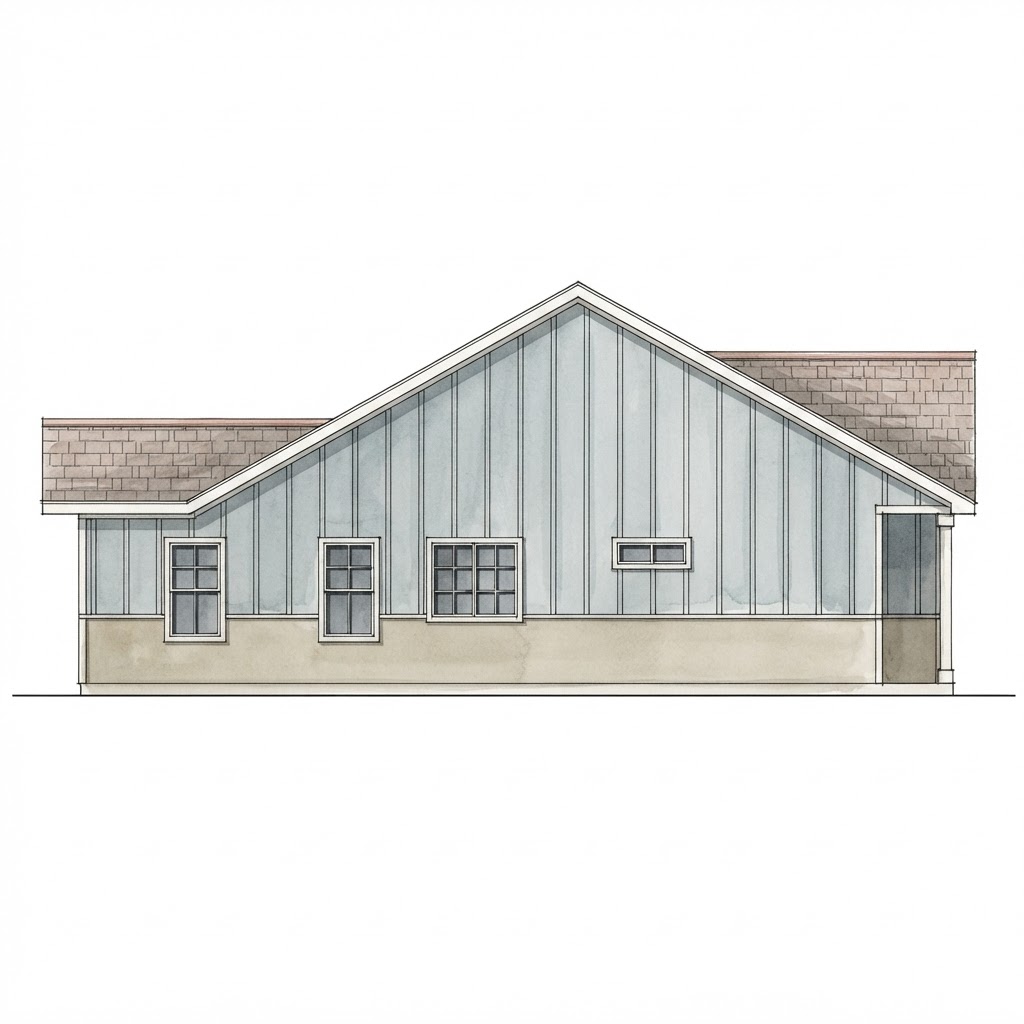 Stags Rest Spec Home — Elevation 3