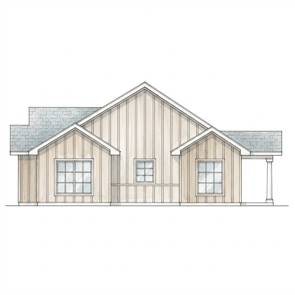 Stags Rest Spec Home — Elevation 4