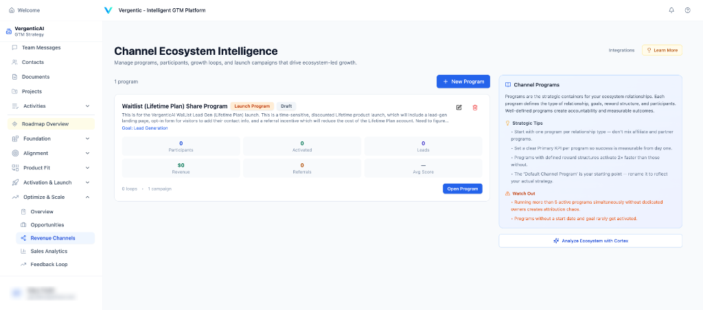 Channel Ecosystem Intelligence