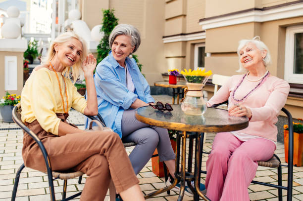 Women enjoying a social gathering