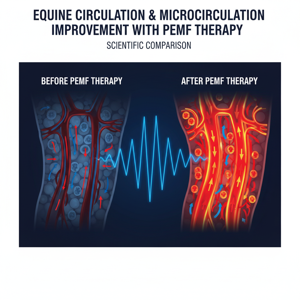 PEMF therapy blood flow improvement comparison