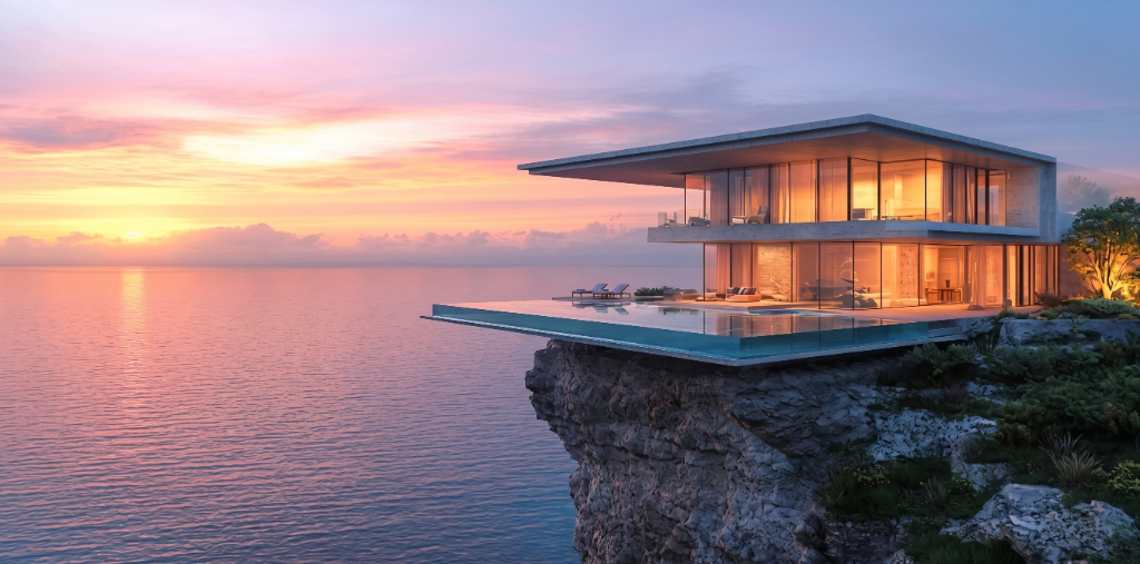 Luxury oceanfront property