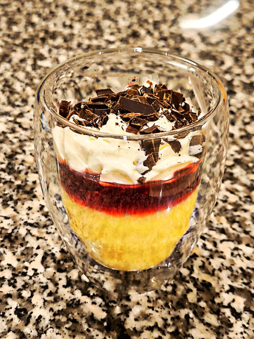 Selbstgemachter Vanillepudding