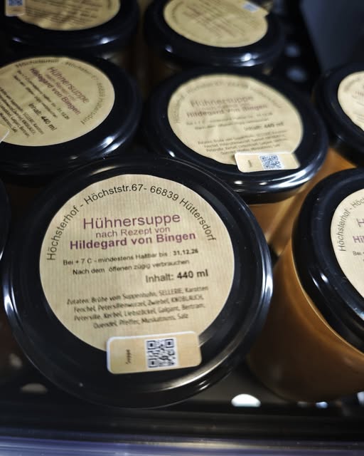 Hühnersuppe nach Rezept von Hildegard von Bingen 🍲