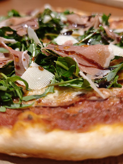 Pizza aus Urdinkel-Mehl 630