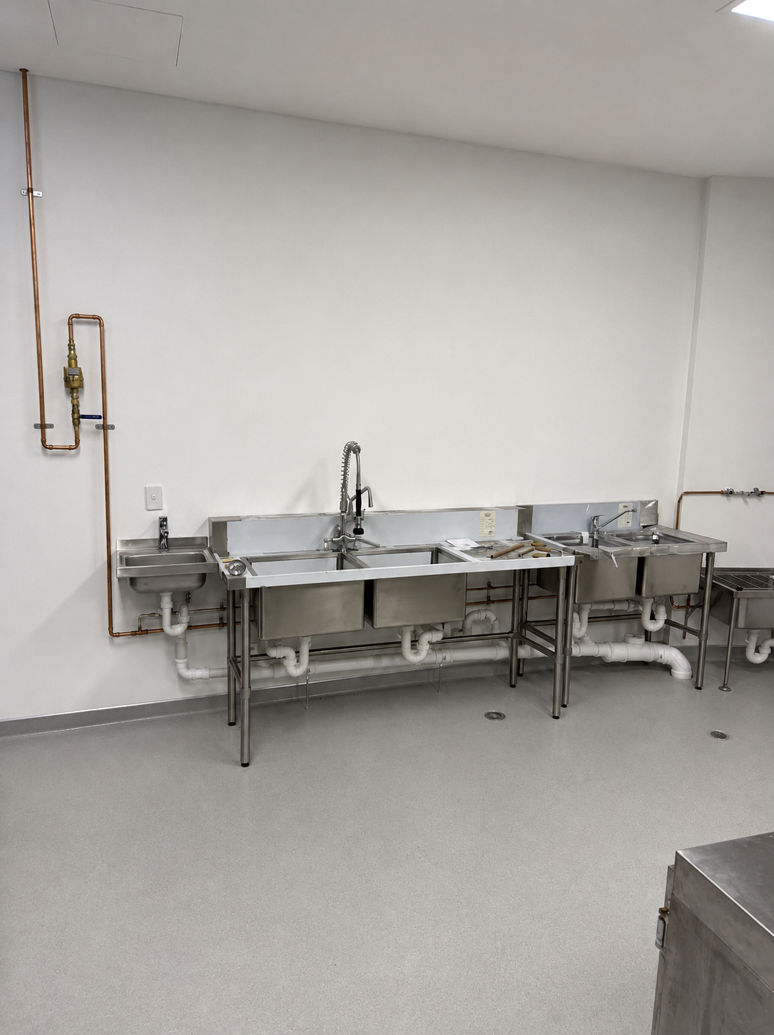 Commercial Kitchen Plumbing Fit-Out