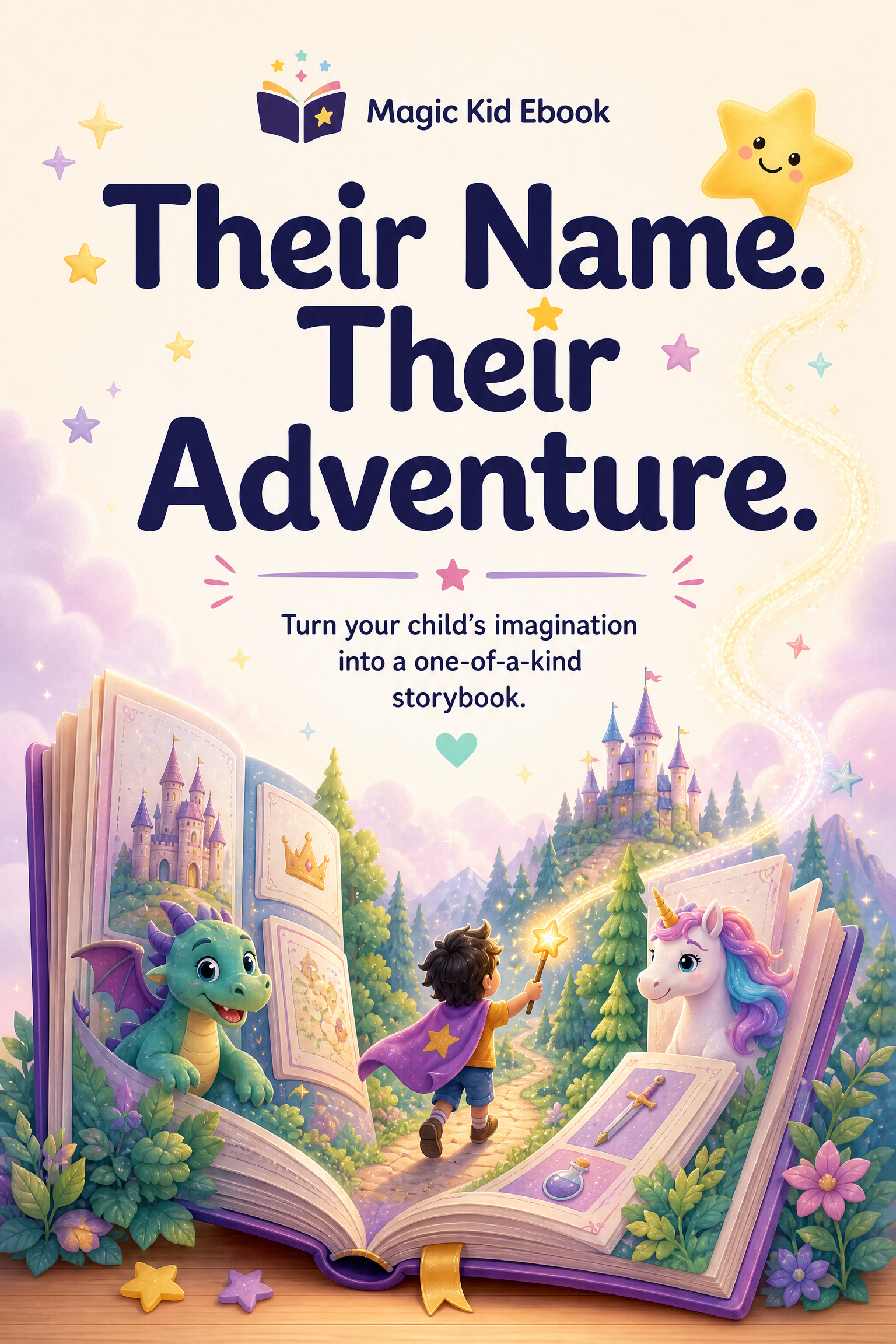 Magic Kid Ebook — personalized storybooks
