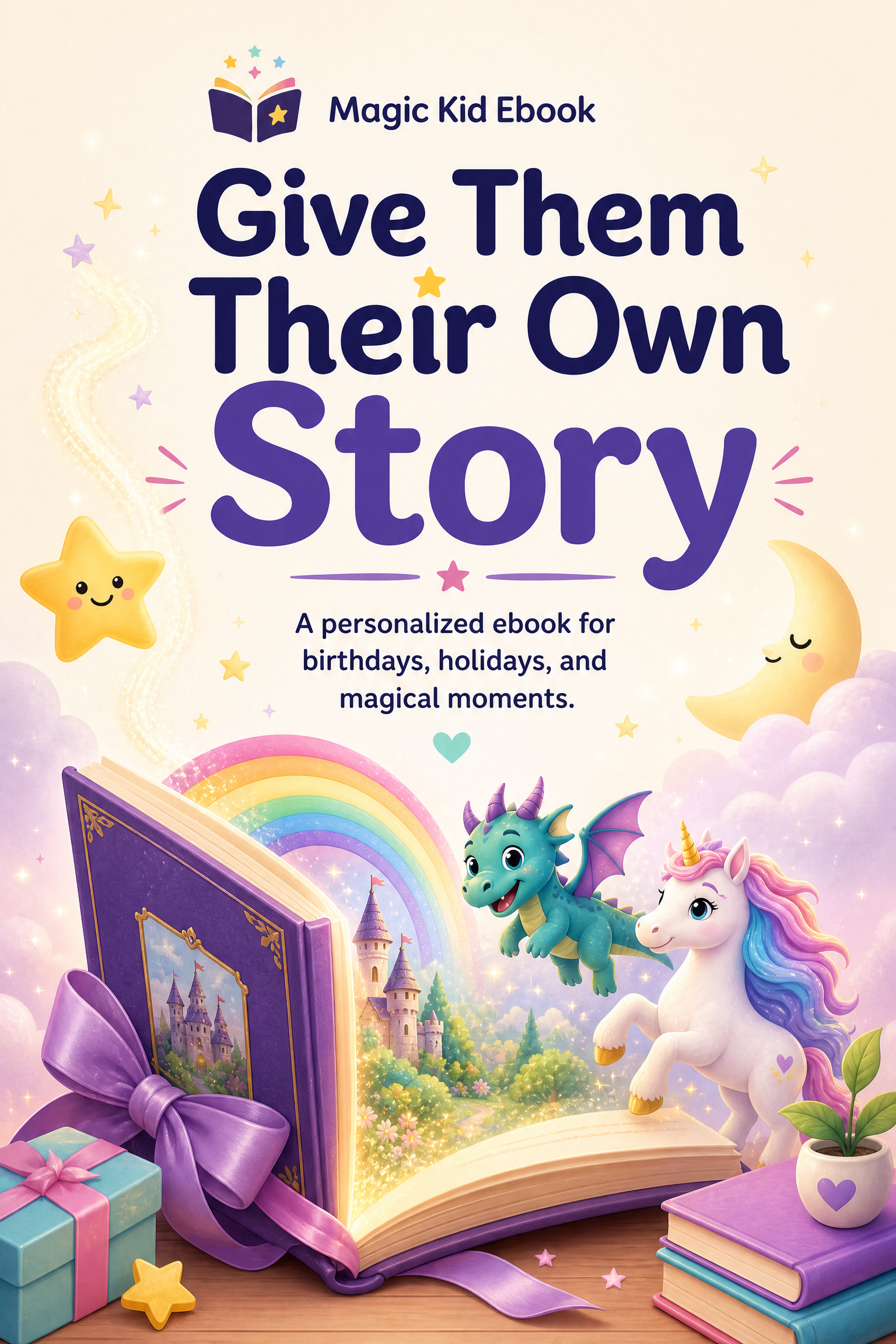 Magic Kid Ebook — give them their own story