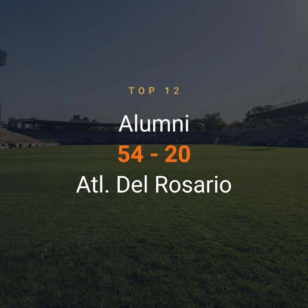 Alumni 54-20 Atl. Del Rosario
