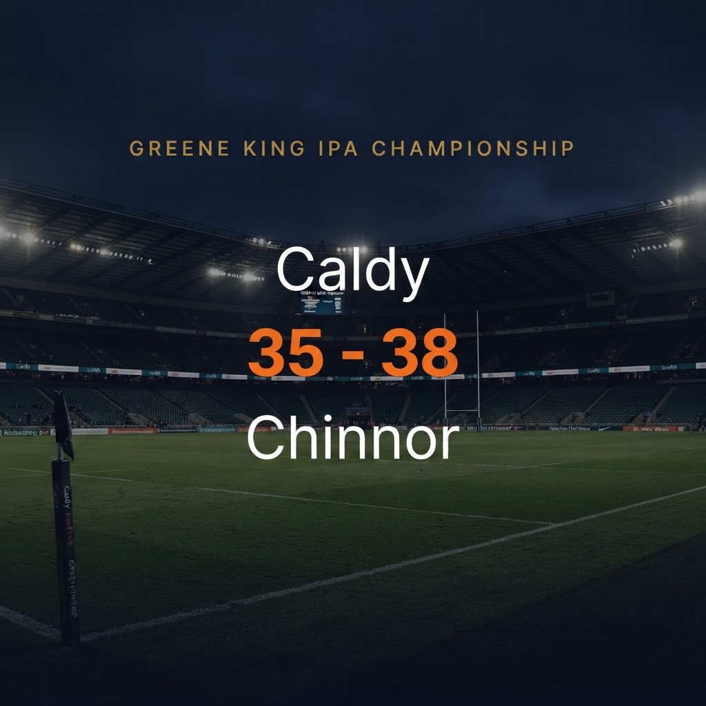 Caldy 35-38 Chinnor
