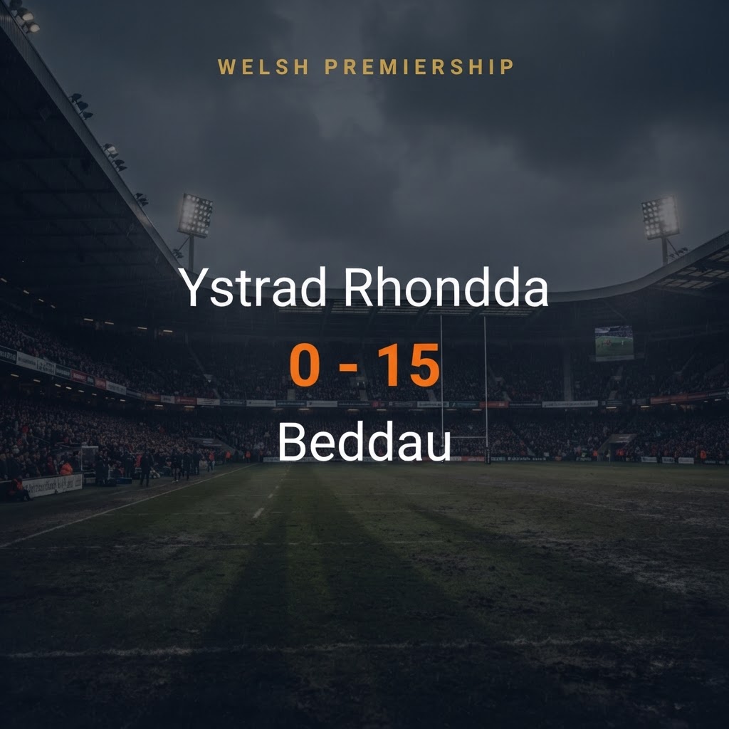 Ystrad Rhondda 0-15 Beddau