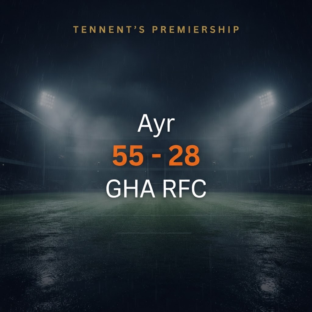 Ayr 55-28 GHA RFC