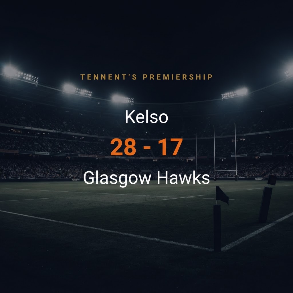 Kelso 28-17 Glasgow Hawks