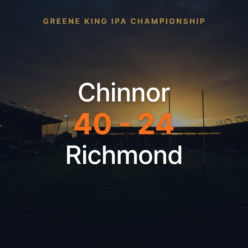 Chinnor 40-24 Richmond