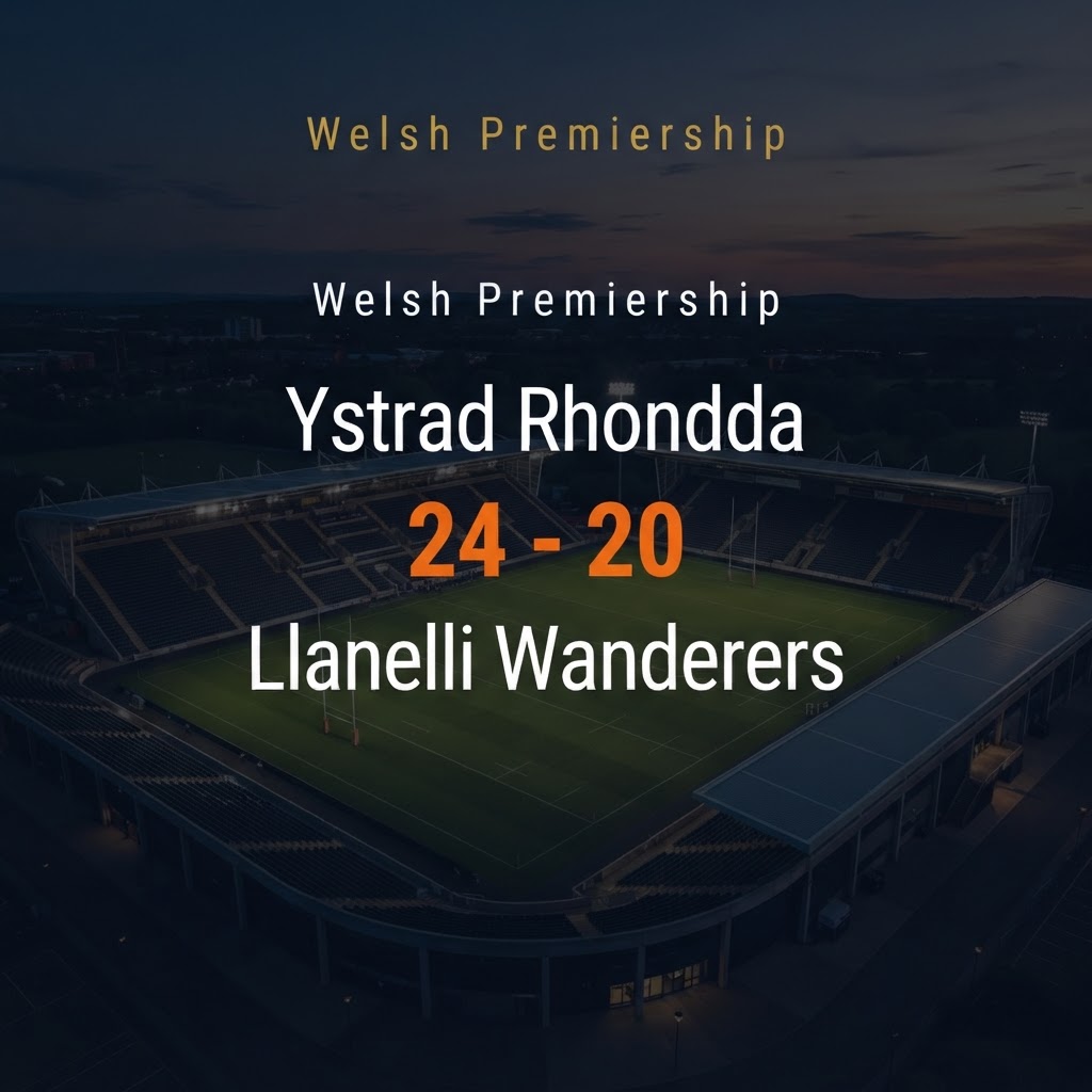 Ystrad Rhondda 24-20 Llanelli Wanderers