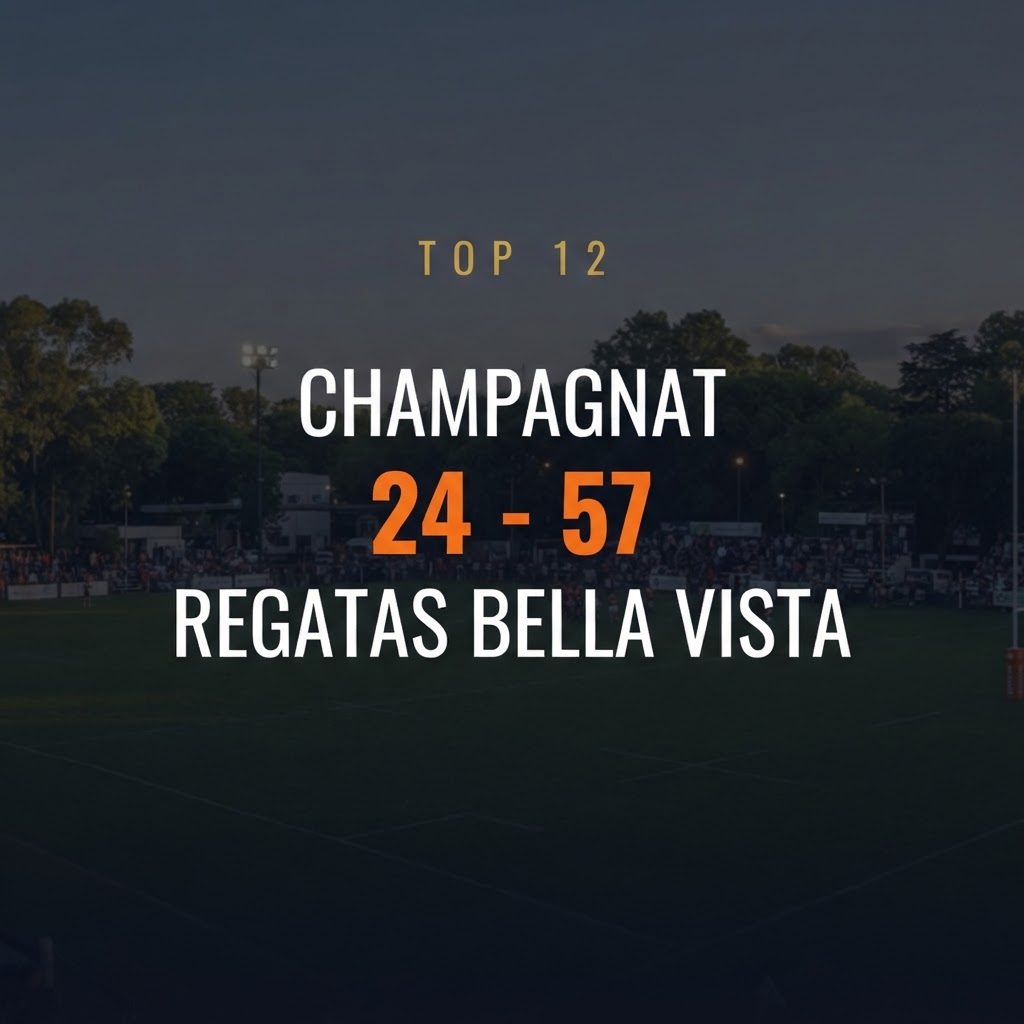 Champagnat 24-57 Regatas Bella Vista