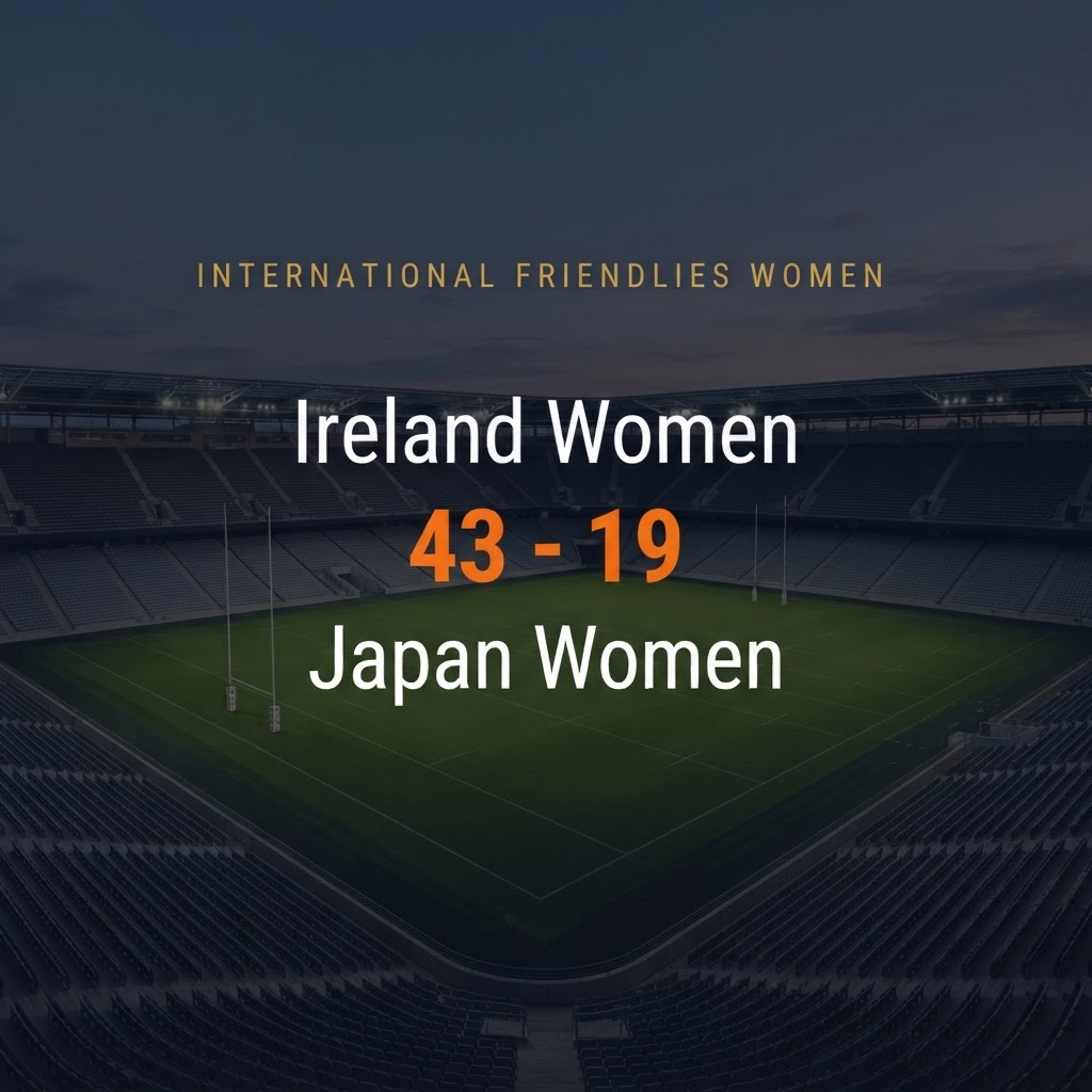 Ireland Women 43-19 Japan Women