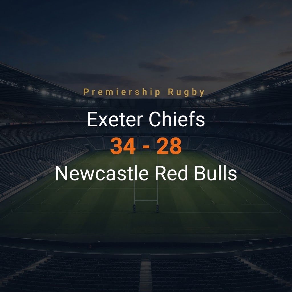 Exeter Chiefs 34-28 Newcastle Red Bulls