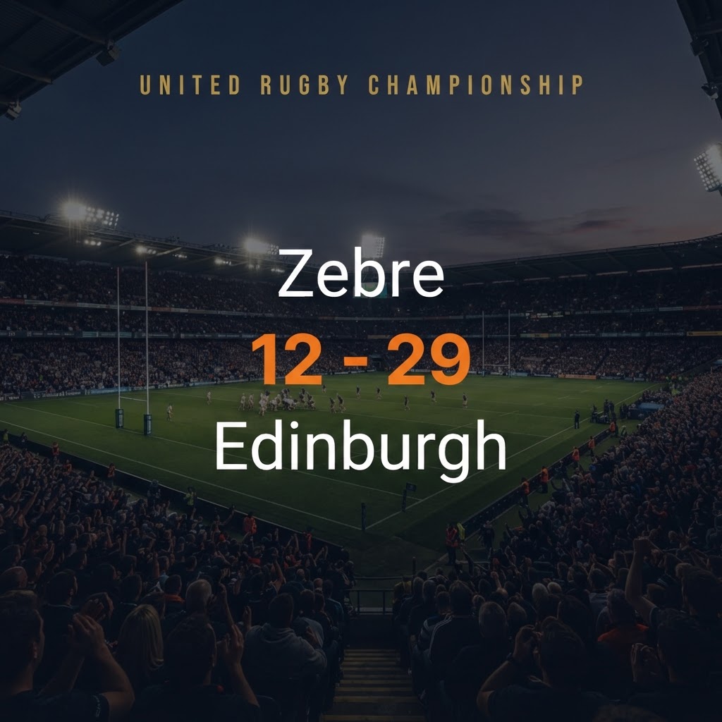 Zebre 12-29 Edinburgh