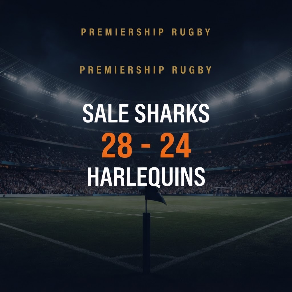 Sale Sharks 28-24 Harlequins
