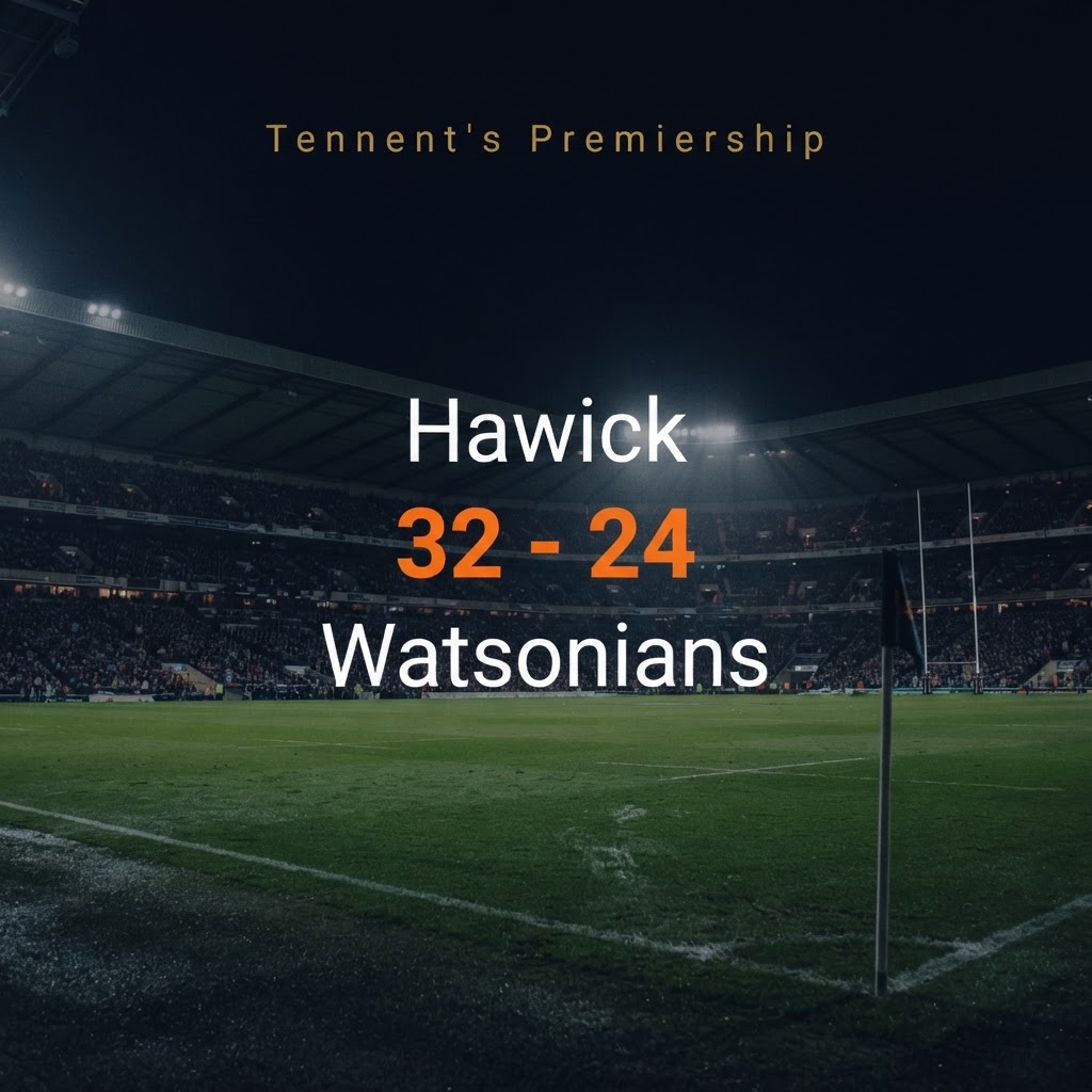 Hawick 32-24 Watsonians