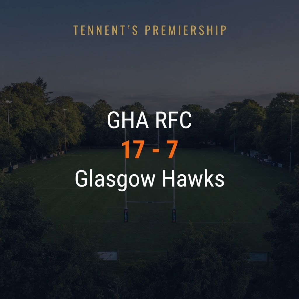 GHA RFC 17-7 Glasgow Hawks