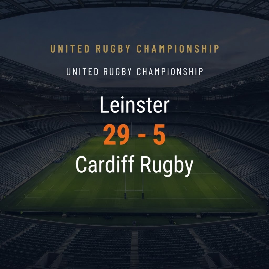 Leinster 29-5 Cardiff Rugby