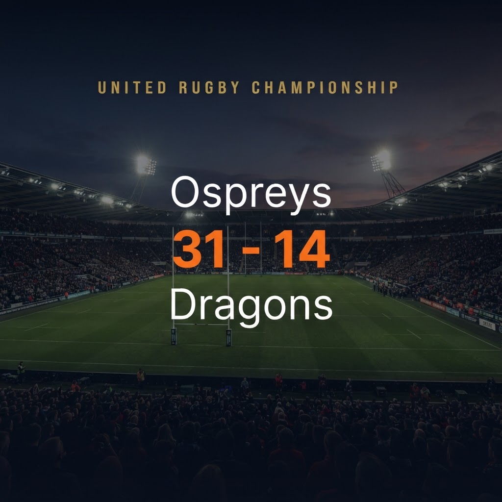 Ospreys 31-14 Dragons
