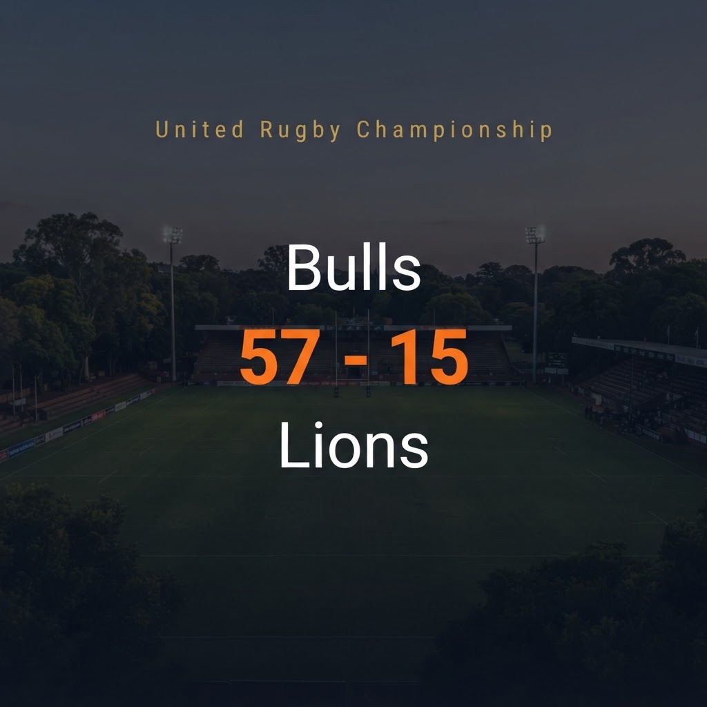 Bulls 57-15 Lions