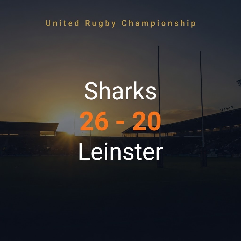 Sharks 26-20 Leinster