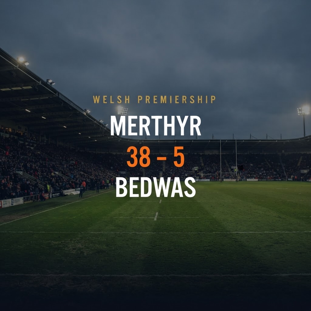 Merthyr 38-5 Bedwas