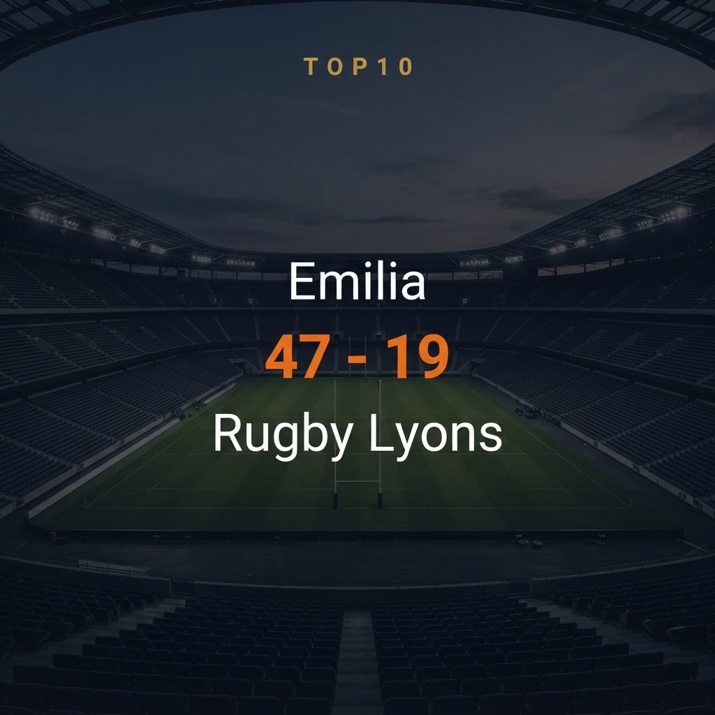 Emilia 47-19 Rugby Lyons