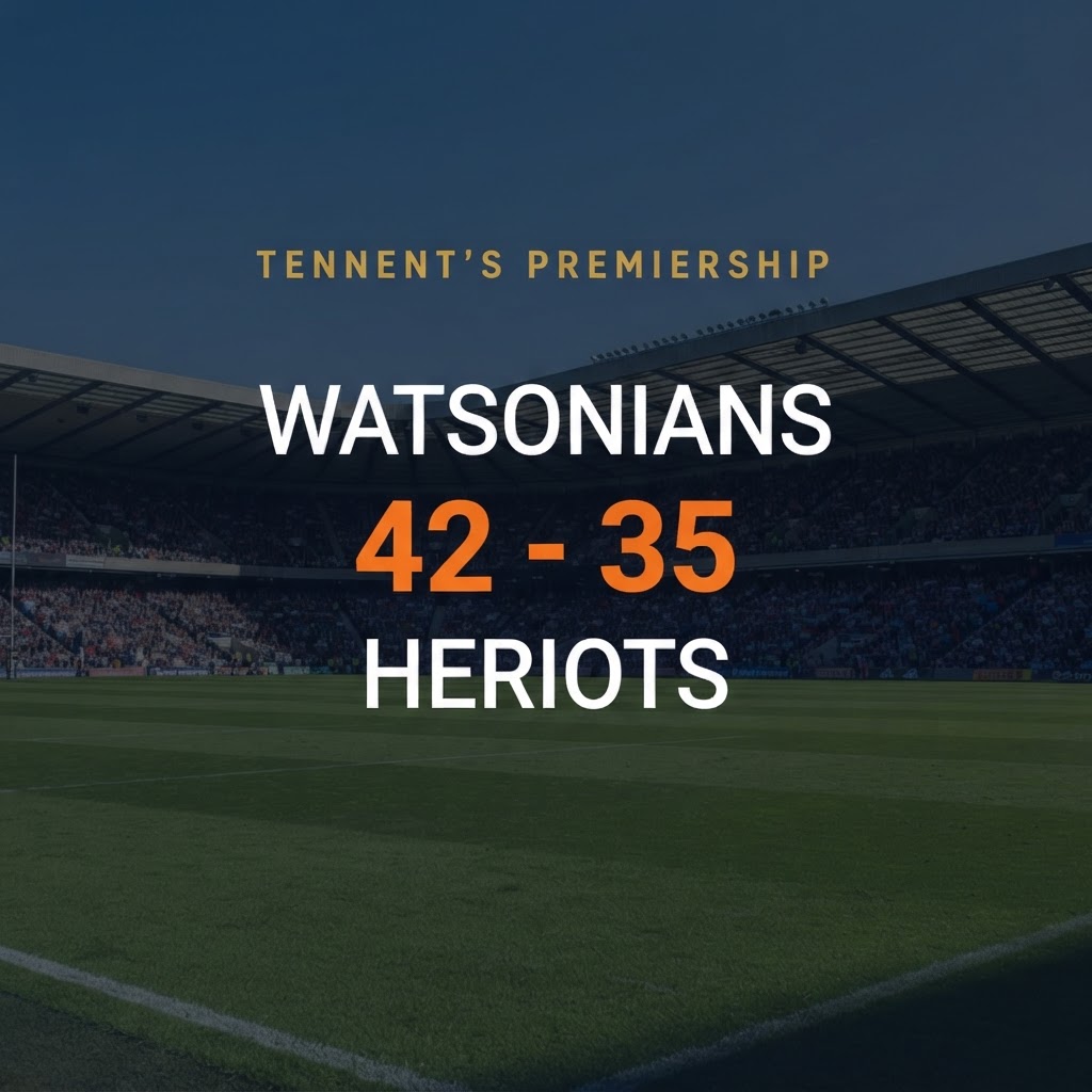 Watsonians 42-35 Heriots