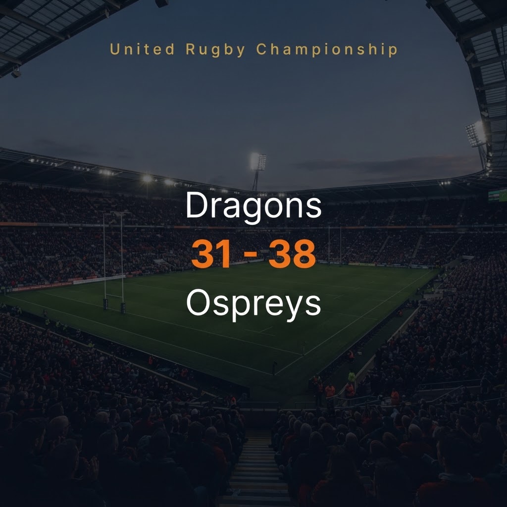 Dragons 31-38 Ospreys