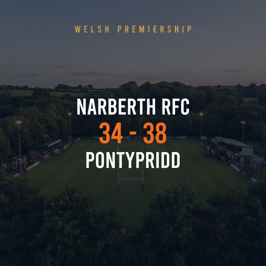 Narberth RFC 34-38 Pontypridd